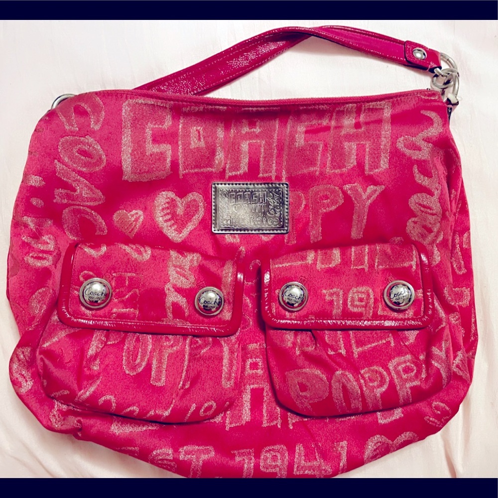 Hot Pink Coach Poppy Purse